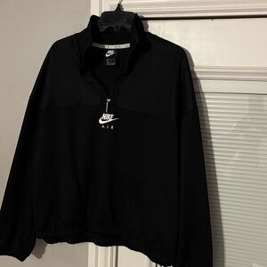 Nike Air Black Quarter-Zip Sweatshirt